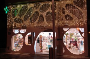Escaparate de Navidad de Hernán Tula