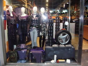 Escaparate Moda Joven en Bilbao