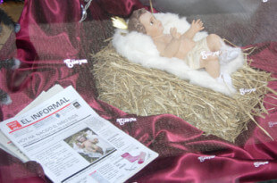 Zapateria infantil Gueya, escaparate Navidad 2009