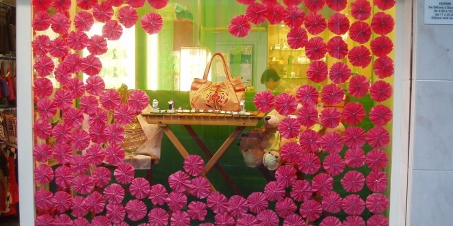 tienda Original, escaparate de primavera