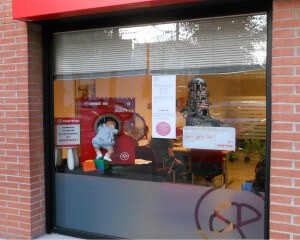 escaparate promocional MAPFRE de Vilassar de Mar, foto 3