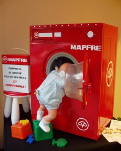 escaparate promocional MAPFRE de Vilassar de Mar, foto 2