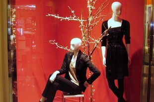 Moda Encuentro Navidad, escaparates navideños