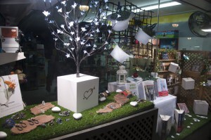trabajo creativo de Miquel Pizarro aparadorisme, primavera en librería, foto 3