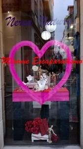 escaparate san valentin 1, Mírame Escaparatismo
