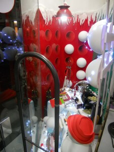 Escaparate de Navidad 2014 en El Món de la LLar menaje hogar, INTERIOR