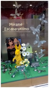 escaparate de primavera en óptica Reina, foto 5