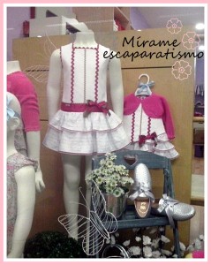 Escaparate de primavera en la tienda de moda infantil Bolboreta, foto 4