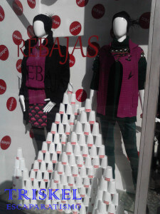 Rebajas, Triskel Escaparatismo, foto 1