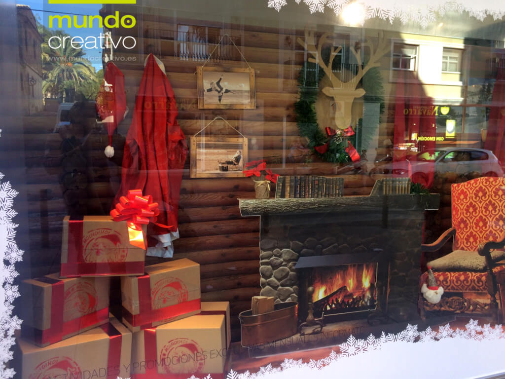 Escaparate de la temporada navideña realizado por Mundo Creativo, foto 5