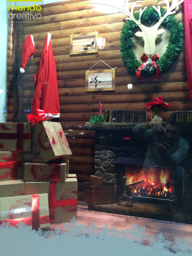 Escaparate de la temporada navideña realizado por Mundo Creativo, foto 7