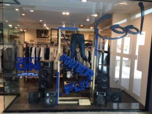 Escaparate Pepe Jeans por Animación Puntos de Venta Escaparatistas