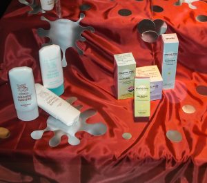 Escaparate Otoño 2010 con productos de estética